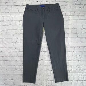 Apt. 9 "Torie" Mid-Rise Straight Leg Dress Pants - Charcoal Gray - Size 4